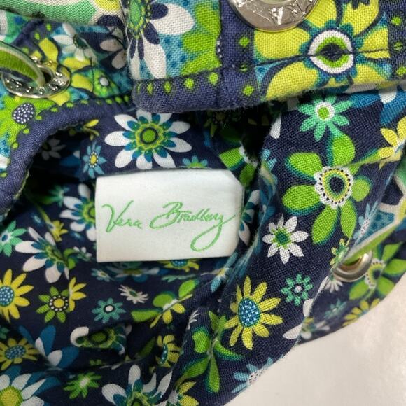 Vintage Vera Bradley Daisy Daisy Drawstring Backpack Spring 2008 - Picture 7 of 7